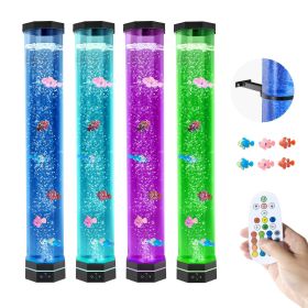 VEVOR Bubble Tube Lamp 16 Color 2.67 ft Sensory Aquarium Lamp for Relief Calming
